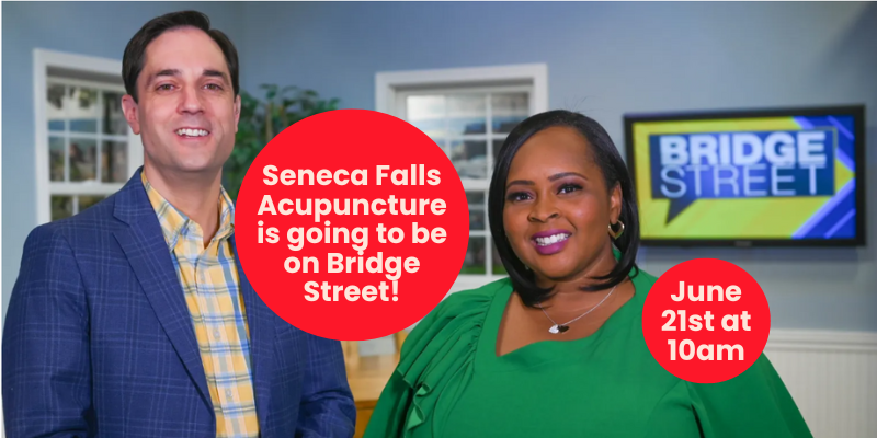 Watch cosmetic acupuncture live on Bridge Street on Friday, June 21st!